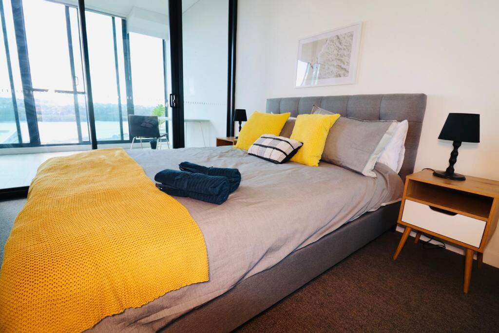 Lovely Waterview 1 Bedroom +Study+Free Parking Sydney Exterior foto